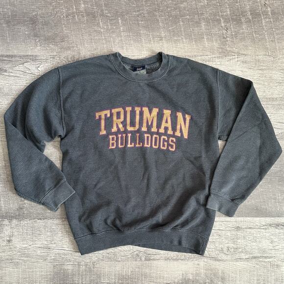 MV Sport Truman State University Bulldogs Sweatshirt Adult M Gray Crewneck NCAA - Picture 1 of 6